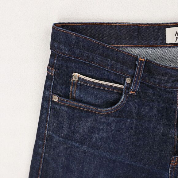 Naked & Famous Super Skinny Guy Jean Mens 32 X 29 Blue Stretch Selvedge Denim - Picture 9 of 11
